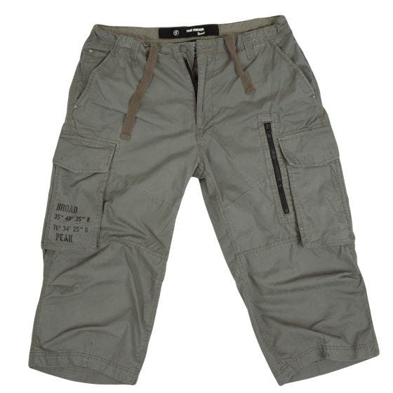 Brandit Broad Peak Vintage Broek 3/4 - Olijf