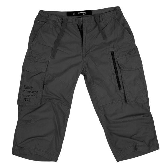 Brandit Broad Peak Vintage Broek 3/4 - Zwart