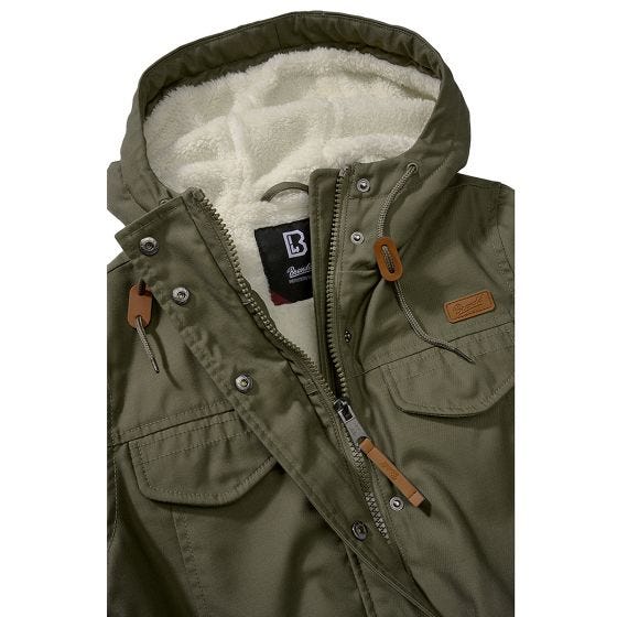 Brandit Dames Marsh Lake Parka - Olijf