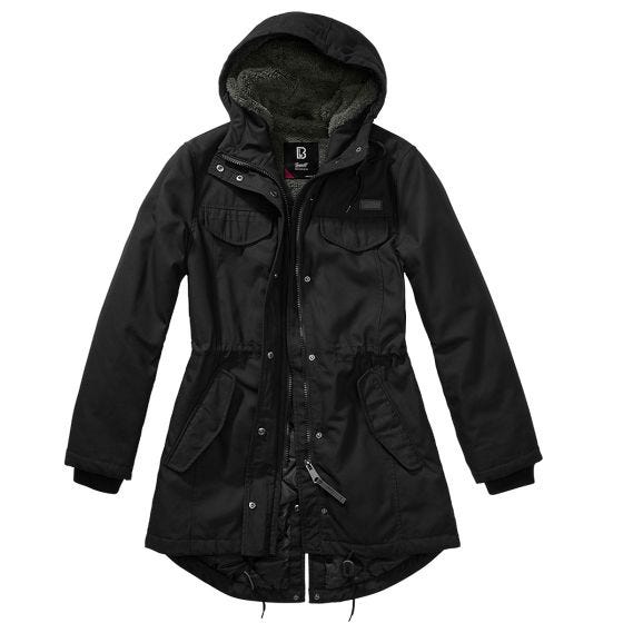 Brandit Dames Marsh Lake Parka - Zwart