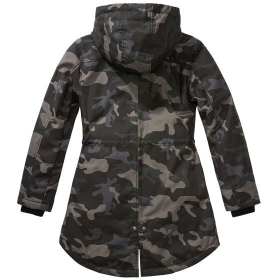 Brandit Dames Marsh Lake Parka - Dark Camo