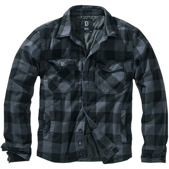 Brandit Lumber Jack - Zwart/Grijs