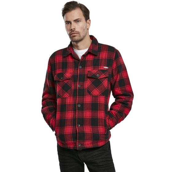 Brandit Lumber Jack - Rood/Zwart