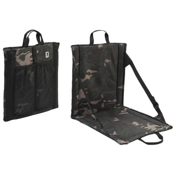 Brandit Opvouwbare zitmat - Dark Camo