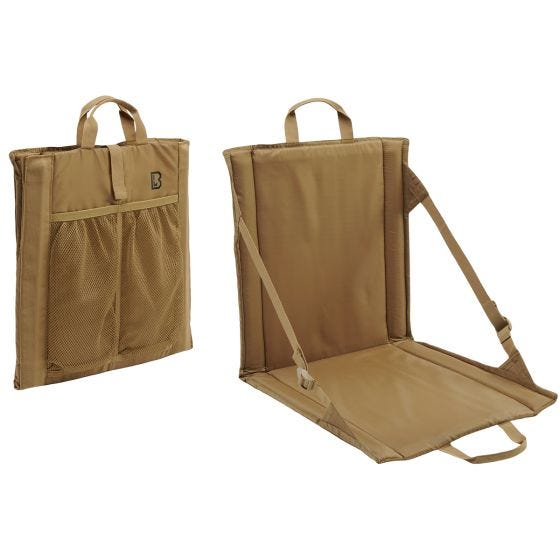 Brandit Opvouwbare zitmat - Camel