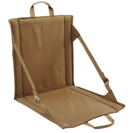 Brandit Opvouwbare zitmat - Camel