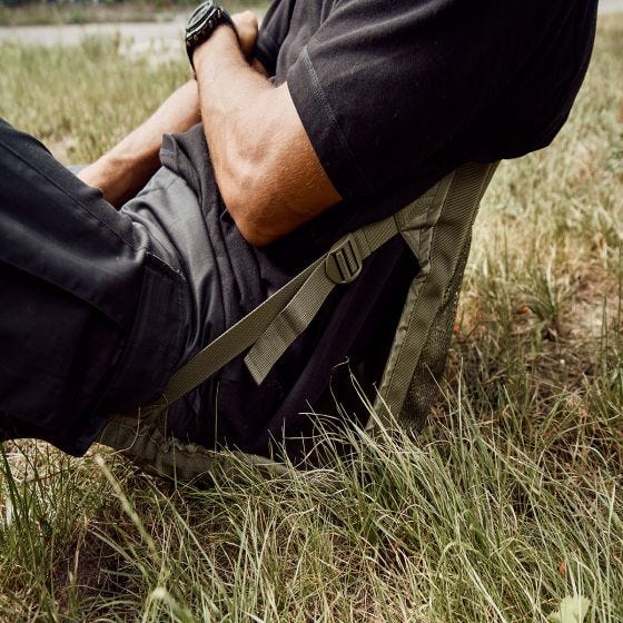 Brandit Opvouwbare zitmat - Dark Camo