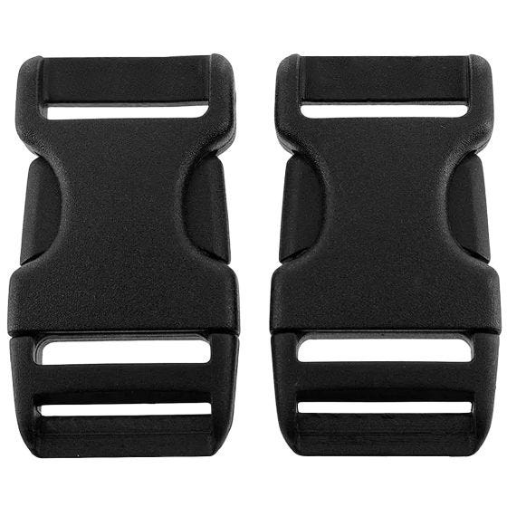 Highlander Gesp met Snelsluiting 25 mm - Zwart