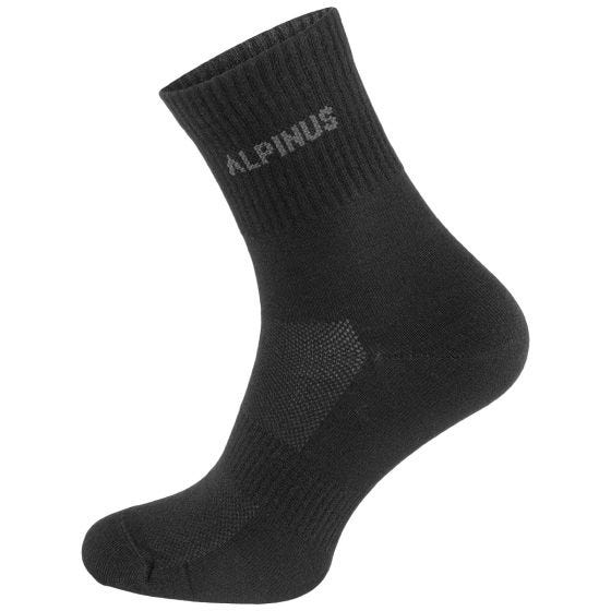 Alpinus Alpamayo 3-Pack Sokken - Zwart/Grijs /Wit