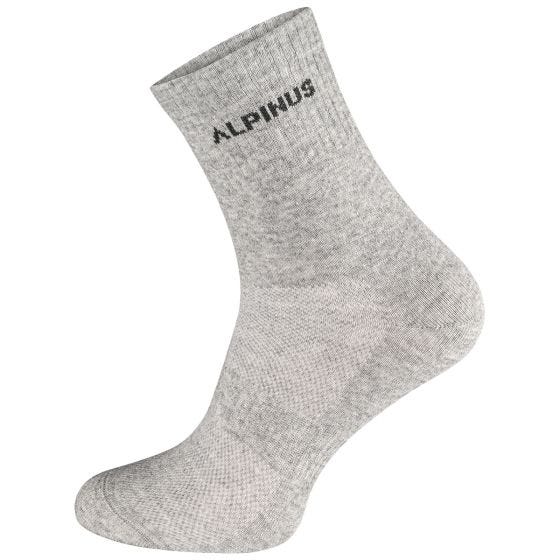 Alpinus Alpamayo 3-Pack Sokken - Zwart/Grijs /Wit