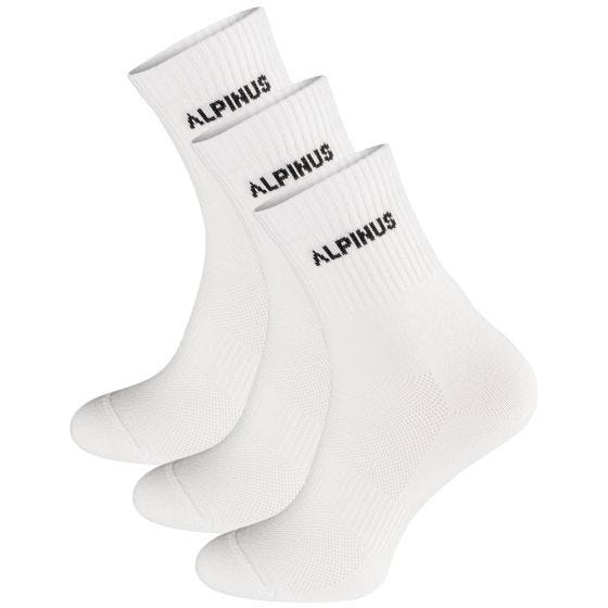 Alpinus Alpamayo 3-Pack Sokken - Wit