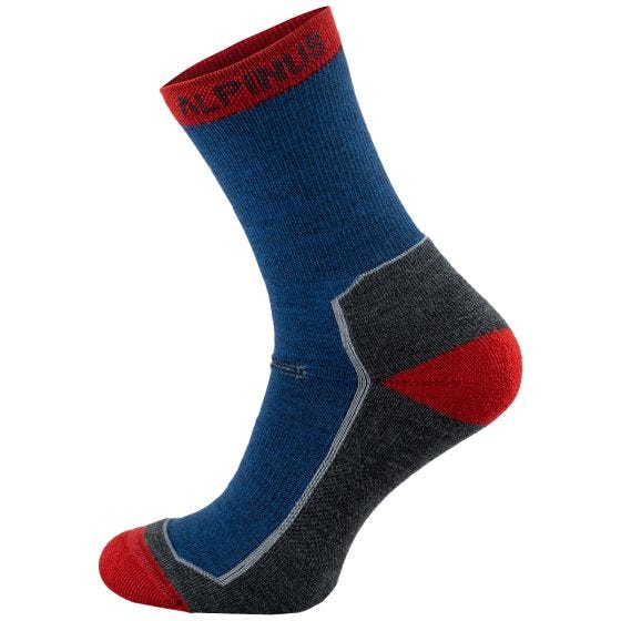 Alpinus Avrill Sokken - Blauw/Rood