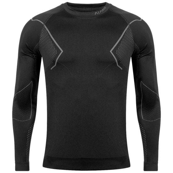Alpinus Active Base Layer Set - Zwart/Grijs