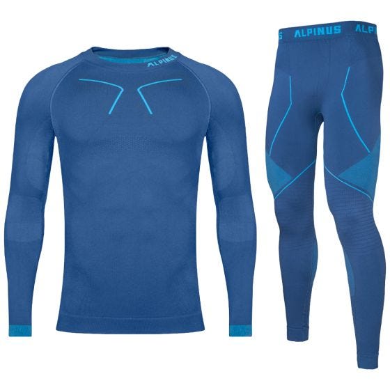Alpinus Tactical Base Layer Set - Marineblauw