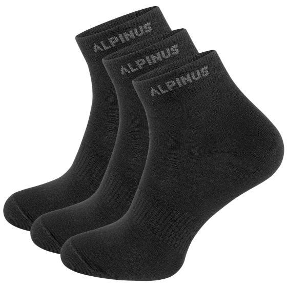 Alpinus Puyo 3-Pack Sokken - Zwart
