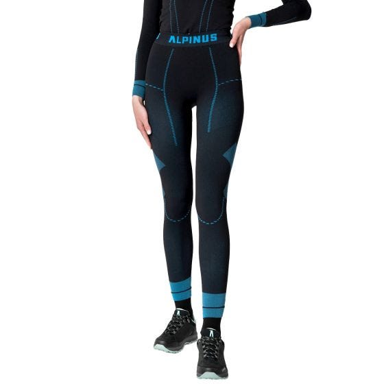 Alpinus Tactical Basislaag onderlichaam - Zwart-Blauw