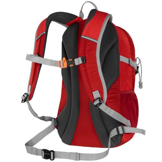 Alpinus Teide 25 Active Rugzak - Rood Zwart