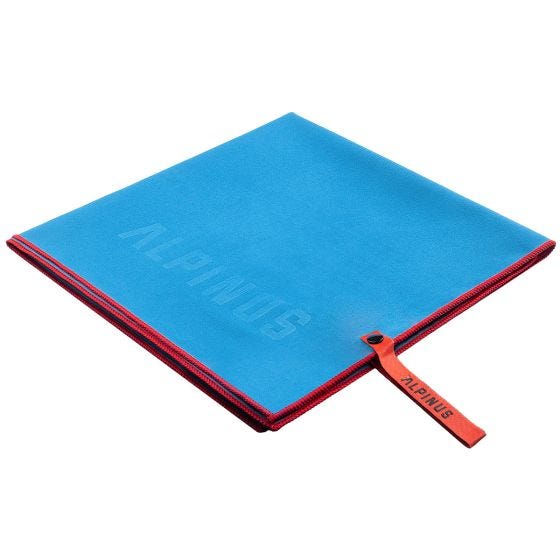 Alpinus Canoa Microvezelhanddoek - Blauw