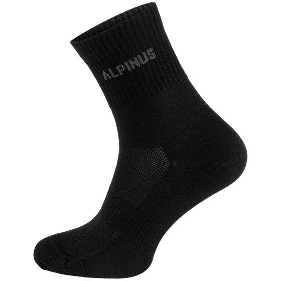 Alpinus Alpamayo 3-Pack Sokken - Zwart