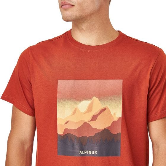Alpinus Active Drefekal T-shirt - Oranje