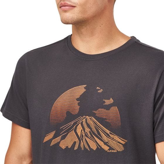 Alpinus Active Etna T-shirt - Grafiet
