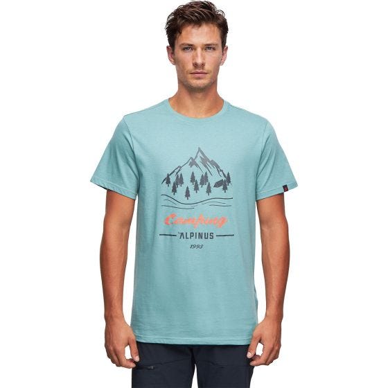 Alpinus Active Polaris T-shirt Heren - Mint