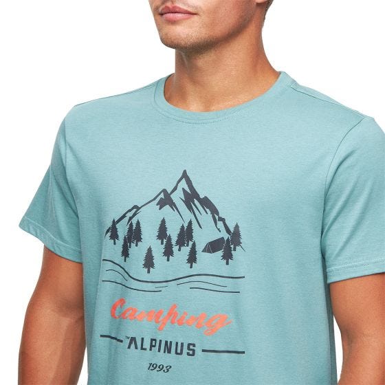 Alpinus Active Polaris T-shirt Heren - Mint