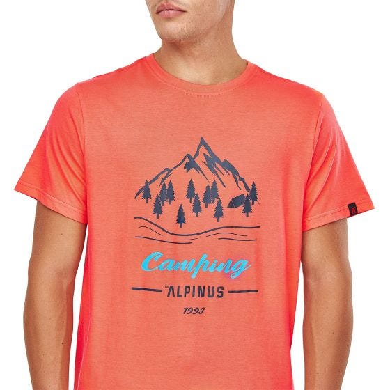 Alpinus Active Polaris T-shirt Heren - Roze