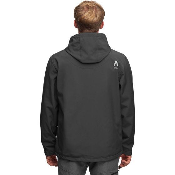 Alpinus City Stenshuvud Softshell jack Heren - Zwart