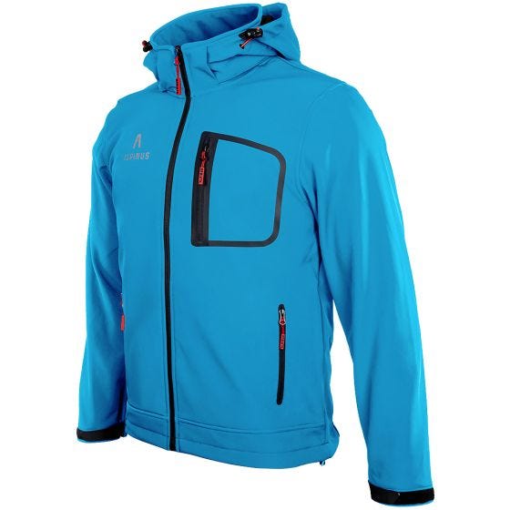 Alpinus City Stenshuvud Softshell jack Heren - Blauw