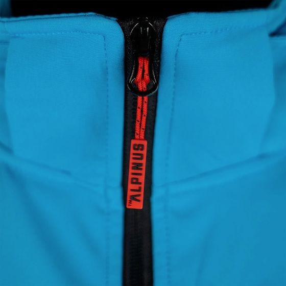 Alpinus City Stenshuvud Softshell jack Heren - Blauw