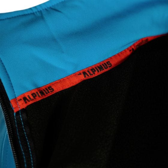 Alpinus City Stenshuvud Softshell jack Heren - Blauw