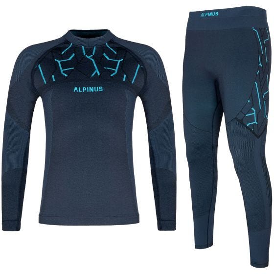 Alpinus Outdoor Gausdal Ondergoedset Heren - Graphite Blue