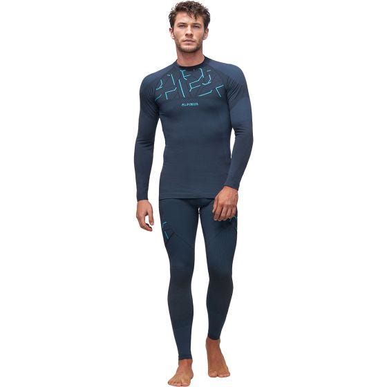 Alpinus Outdoor Gausdal Ondergoedset Heren - Graphite Blue
