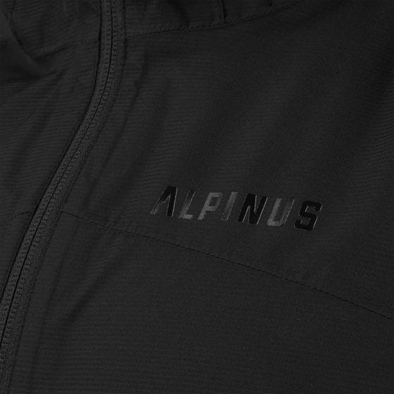 Alpinus Carniche 15K Tactical Hardshell jack Heren - Zwart
