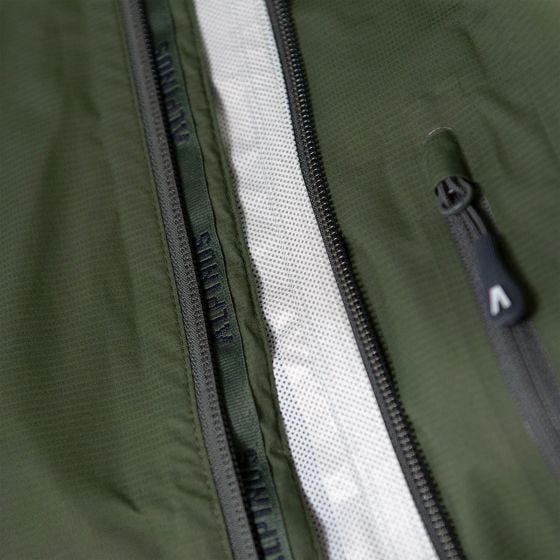 Alpinus Carniche 15K Tactical Hardshell jack Heren - Groen