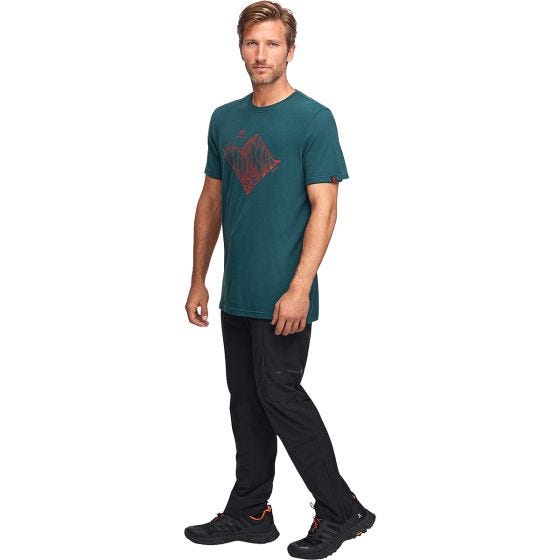 Alpinus Tactical Skilbrum T-shirt - Groen