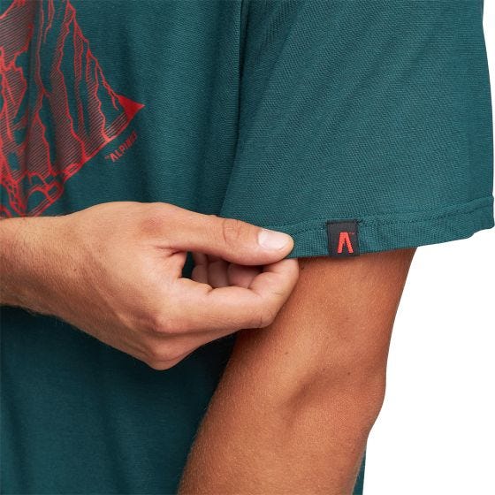 Alpinus Tactical Skilbrum T-shirt - Groen