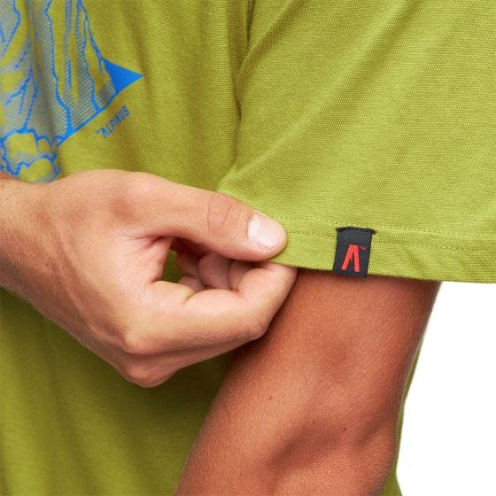 Alpinus Tactical Skilbrum T-shirt - Olijf