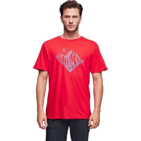 Alpinus Tactical Skilbrum T-shirt - Rood