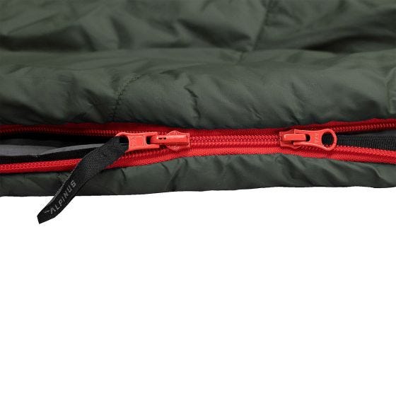 Alpinus Primalight 1000 (Left) Slaapzak - Groen