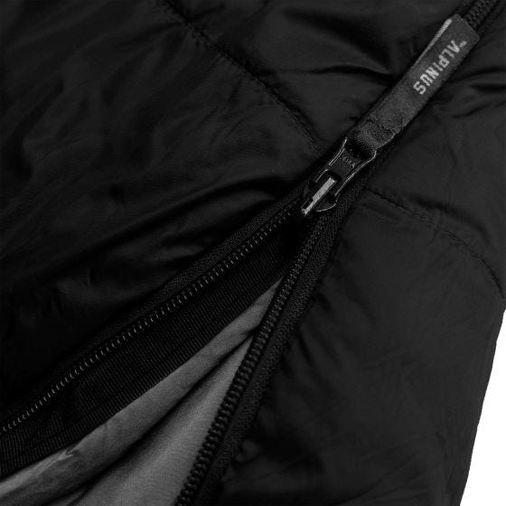 Alpinus Survival 1100 (Left) Slaapzak - Zwart
