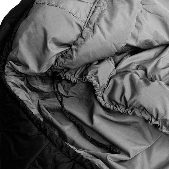 Alpinus Survival 1100 (Left) Slaapzak - Zwart