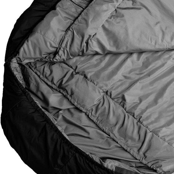 Alpinus Survival 1100 (Left) Slaapzak - Zwart