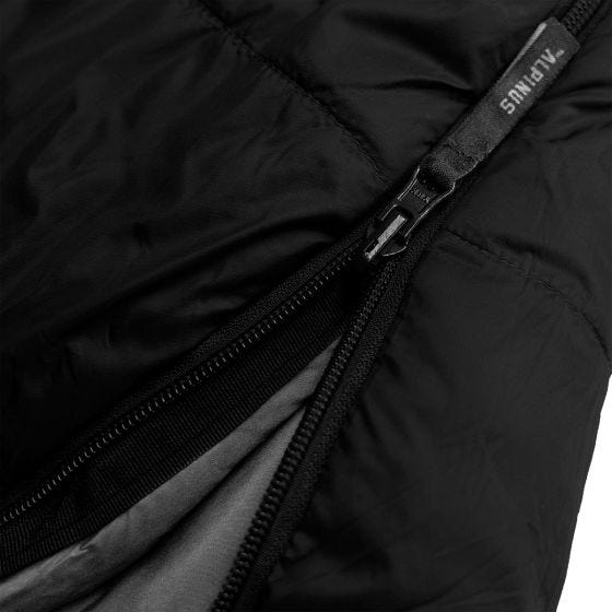 Alpinus Survival 1100 (Right) Slaapzak - Zwart
