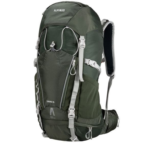 Alpinus Zarand II 35 Tactische rugzak - Groen