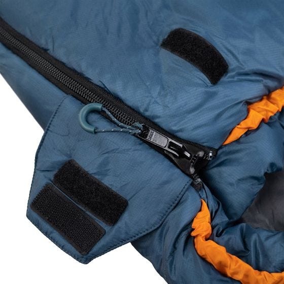 Alpinus Ultralight 1000 (Left) Slaapzak - Blauw