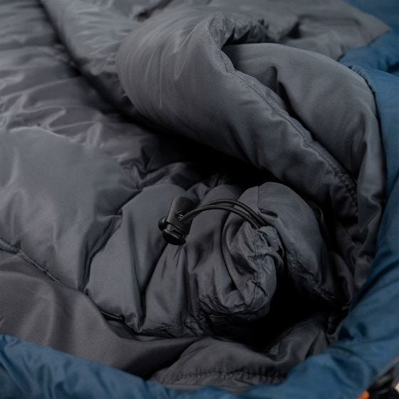 Alpinus Ultralight 1000 (Left) Slaapzak - Blauw