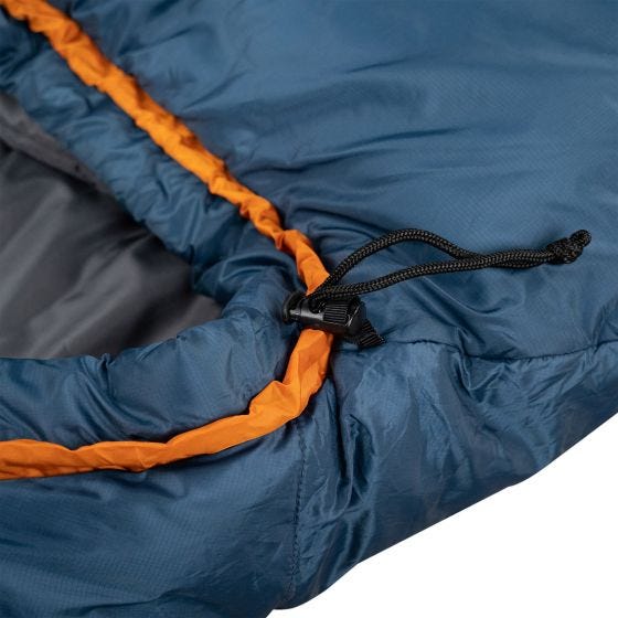 Alpinus Ultralight 1000 (Left) Slaapzak - Blauw