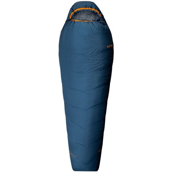 Alpinus Ultralight 1000 (Right) Slaapzak - Blauw